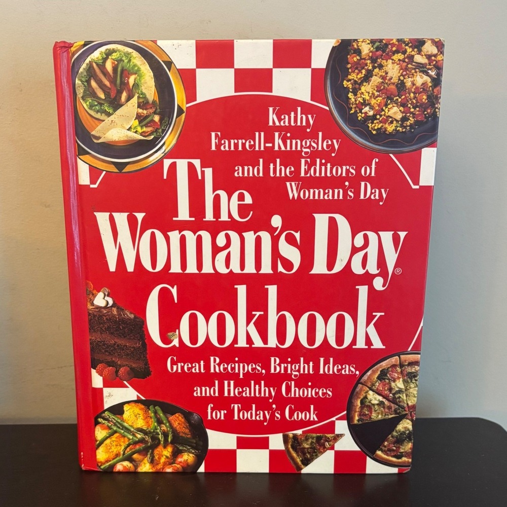 The Woman's Day Cookbook | Kathy Farrell-Kingsley‎ 1995 First Edition Hardcover